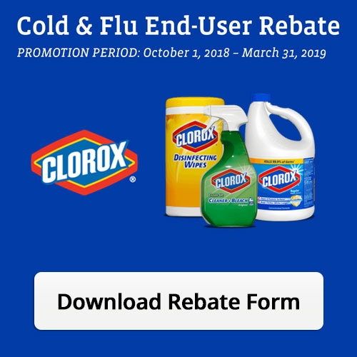 Clorox rebate 2019 SBM Business Equipment Center